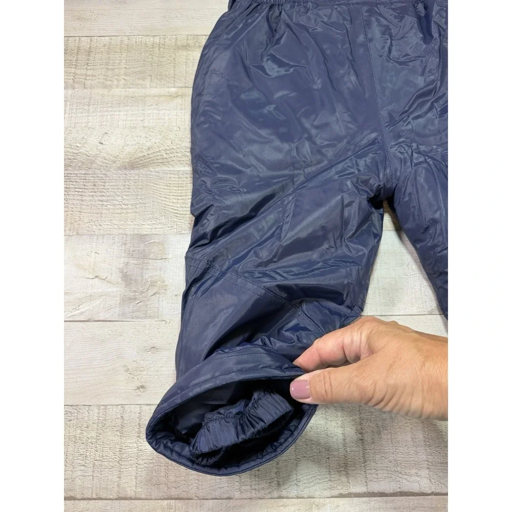 Blue's Clues Toddler Y2K Snow Bib Overalls 3T Navy Yellow Winter Ski Snow Pants